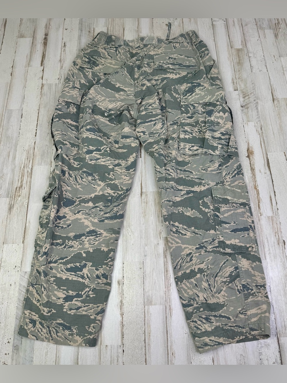 US Air Force Pant Mens 32x29 Camo Cargo Military Uniform Combat - Picture 10 of 12